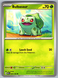 Bulbasaur Common SV: Scarlet & Violet 151 001/165 NM 2023