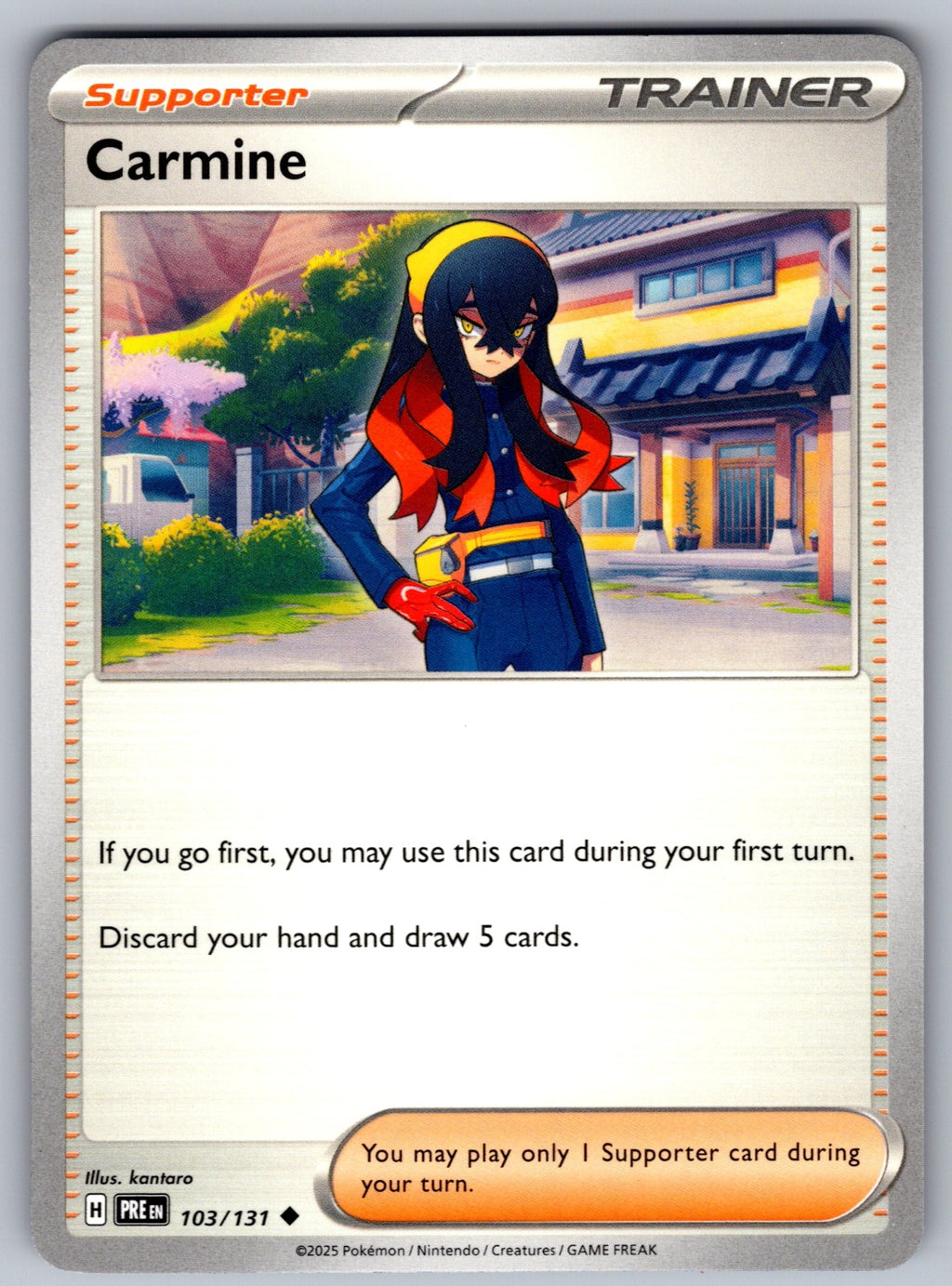Carmine Uncommon SV: Prismatic Evolutions 103/131 NM 2025