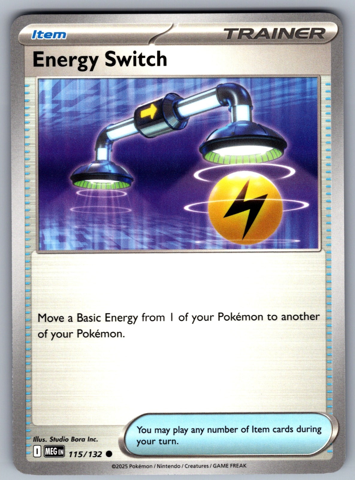 Energy Switch Common ME01: Mega Evolution 115/132 NM 2025