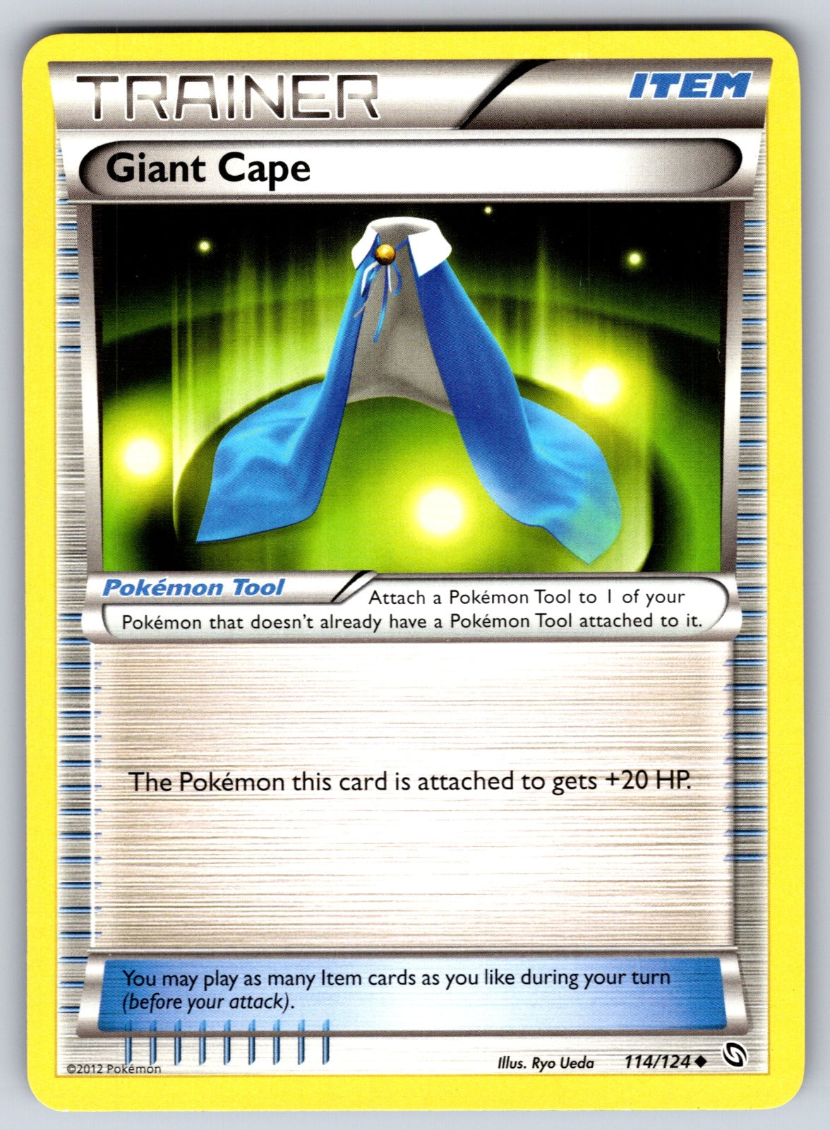 Giant Cape Uncommon Dragons Exalted 114/124 LP 2012