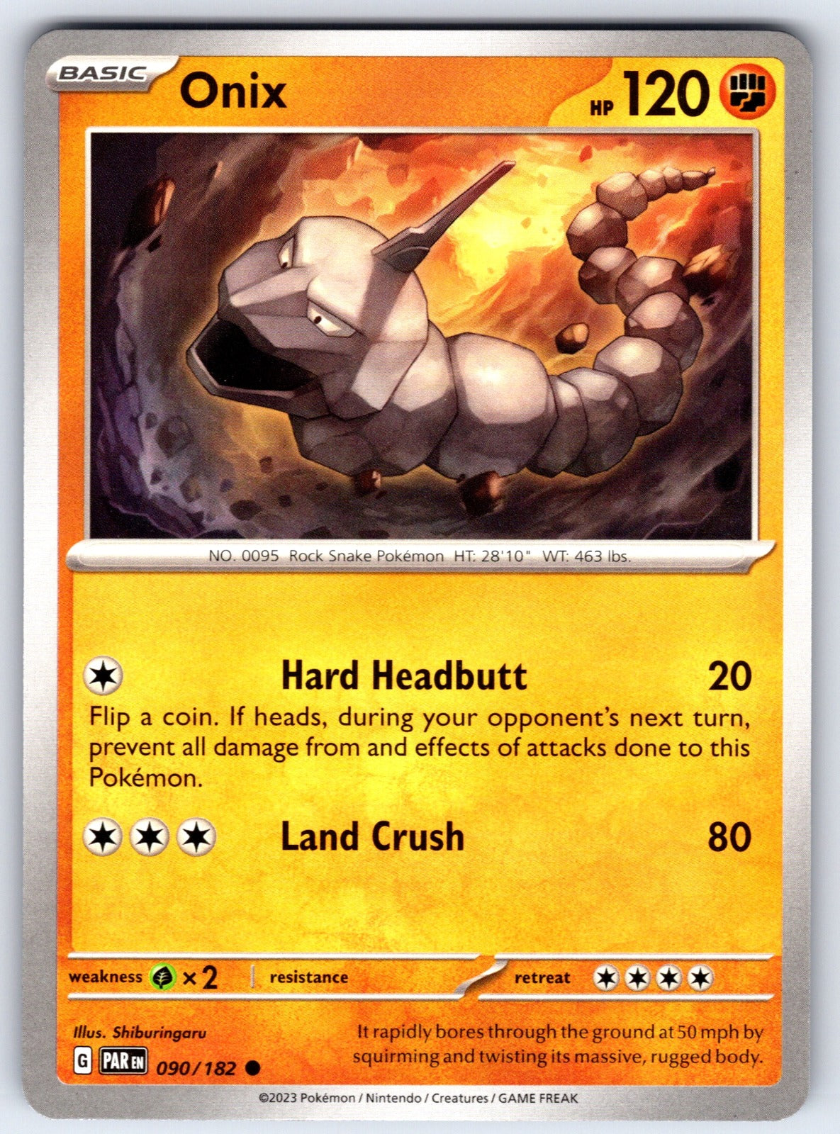 Onix Common SV04: Paradox Rift 090/182 LP 2023