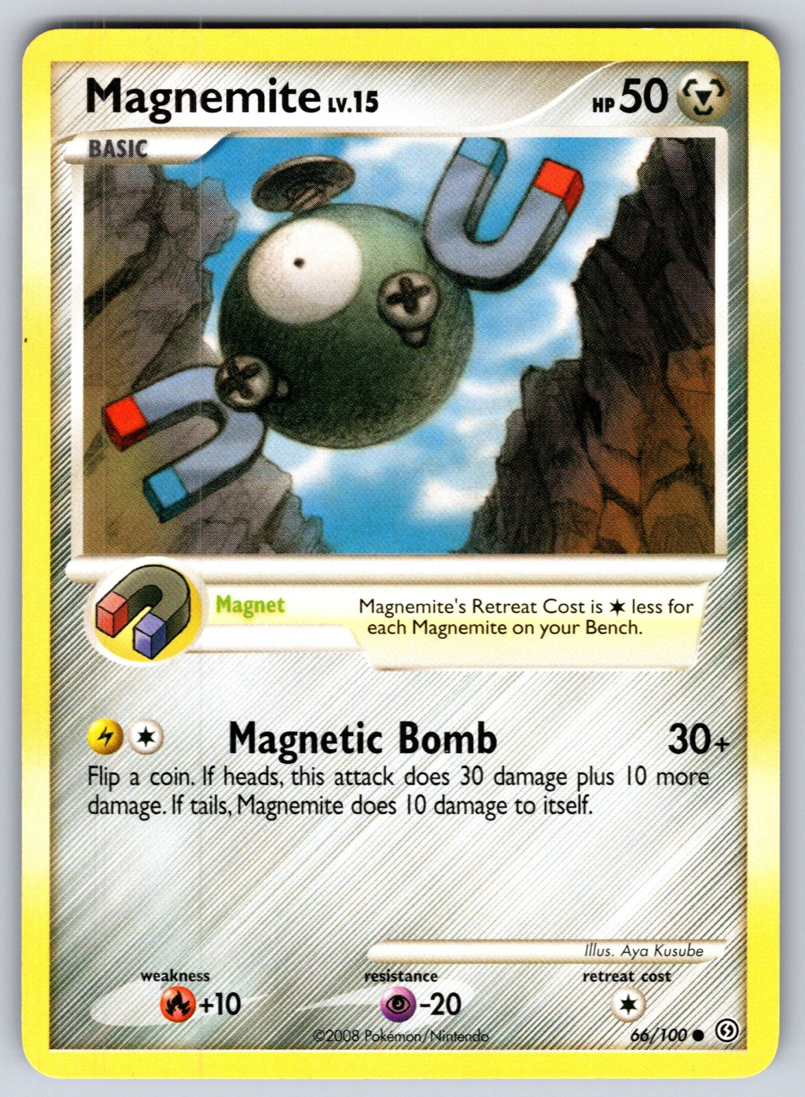 Magnemite (66) Common Stormfront 66/100 LP 2008