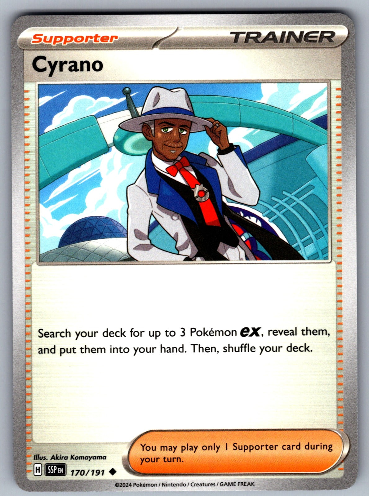 Cyrano Uncommon SV08: Surging Sparks 170/191 NM 2024