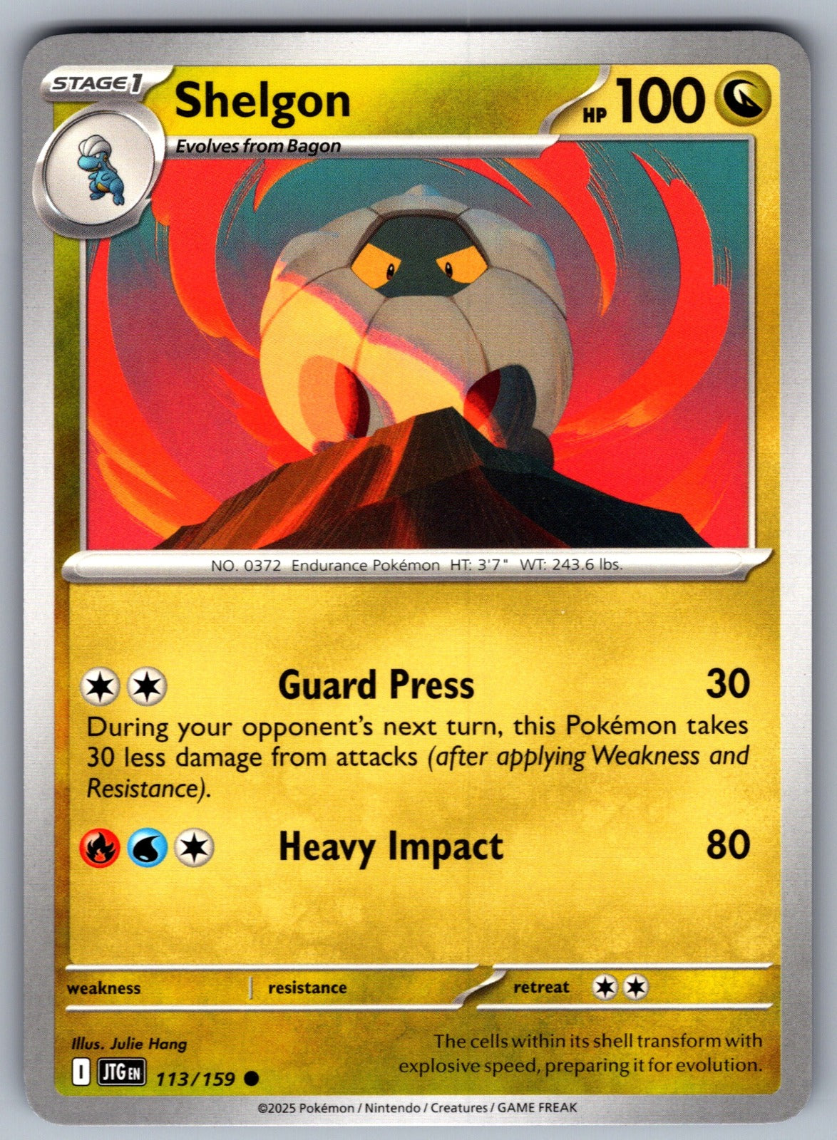 Shelgon Common SV09: Journey Together 113/159 NM 2025