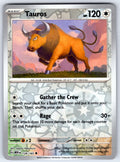 Tauros Reverse Holo Uncommon SV: Scarlet & Violet 151 128/165 NM 2023
