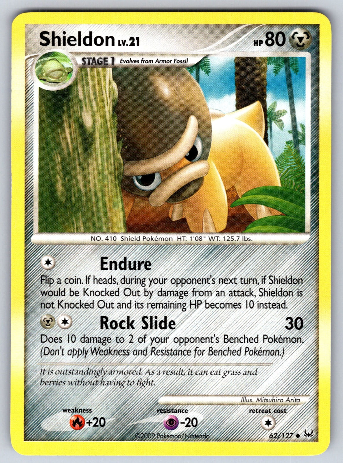 Shieldon Uncommon Platinum 62/127 LP 2009