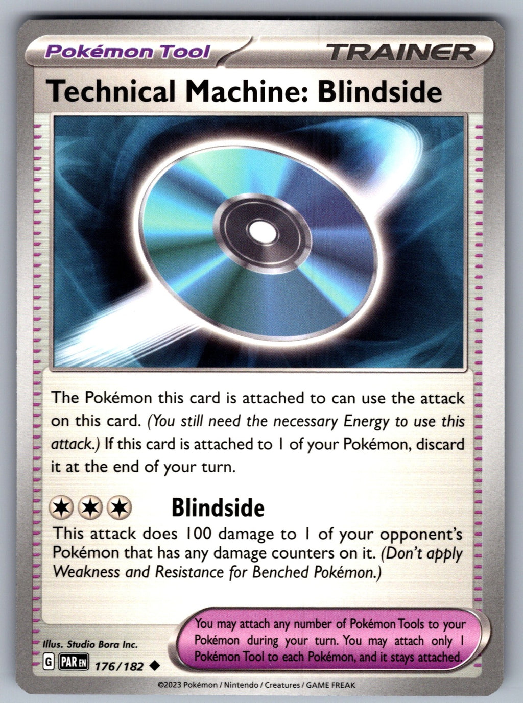 Technical Machine: Blindside Uncommon SV04: Paradox Rift 176/182 NM 2023