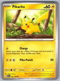 Pikachu Common SV: Scarlet & Violet 151 025/165 NM 2023