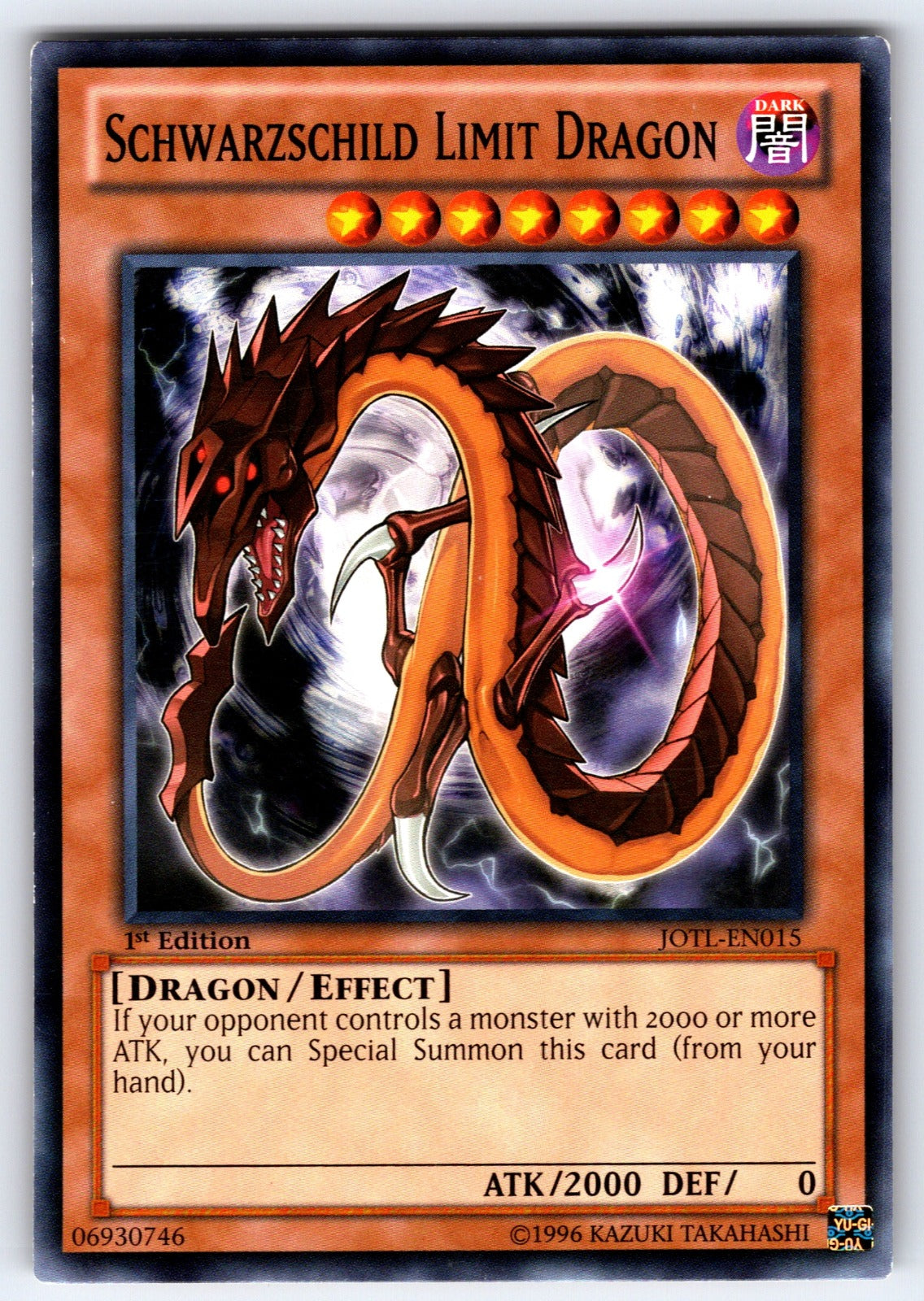 Schwarzschild Limit Dragon Unlimited Common Judgment of the Light JOTL-EN015 LP 