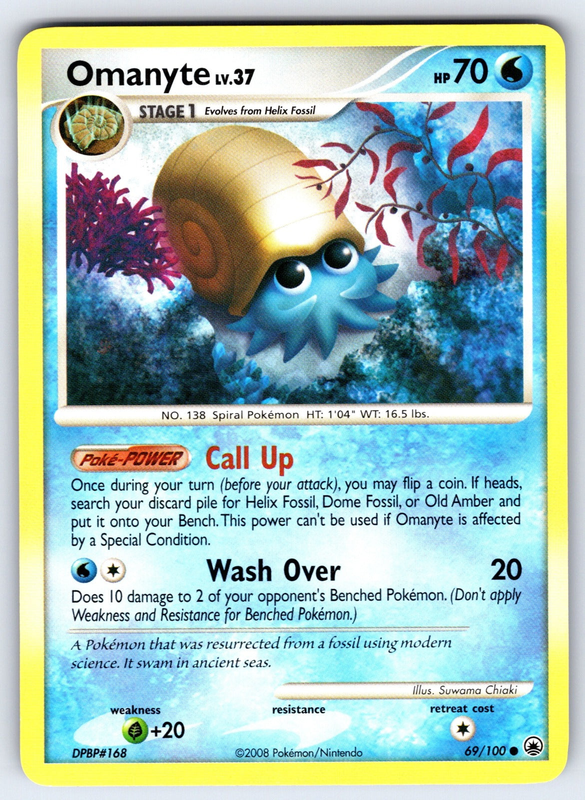 Omanyte Common Majestic Dawn 69/100 LP 2008