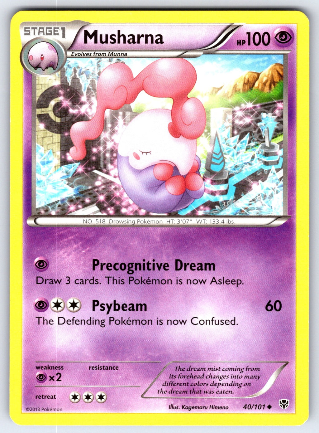 Musharna Uncommon Plasma Blast 40/101 LP 2013