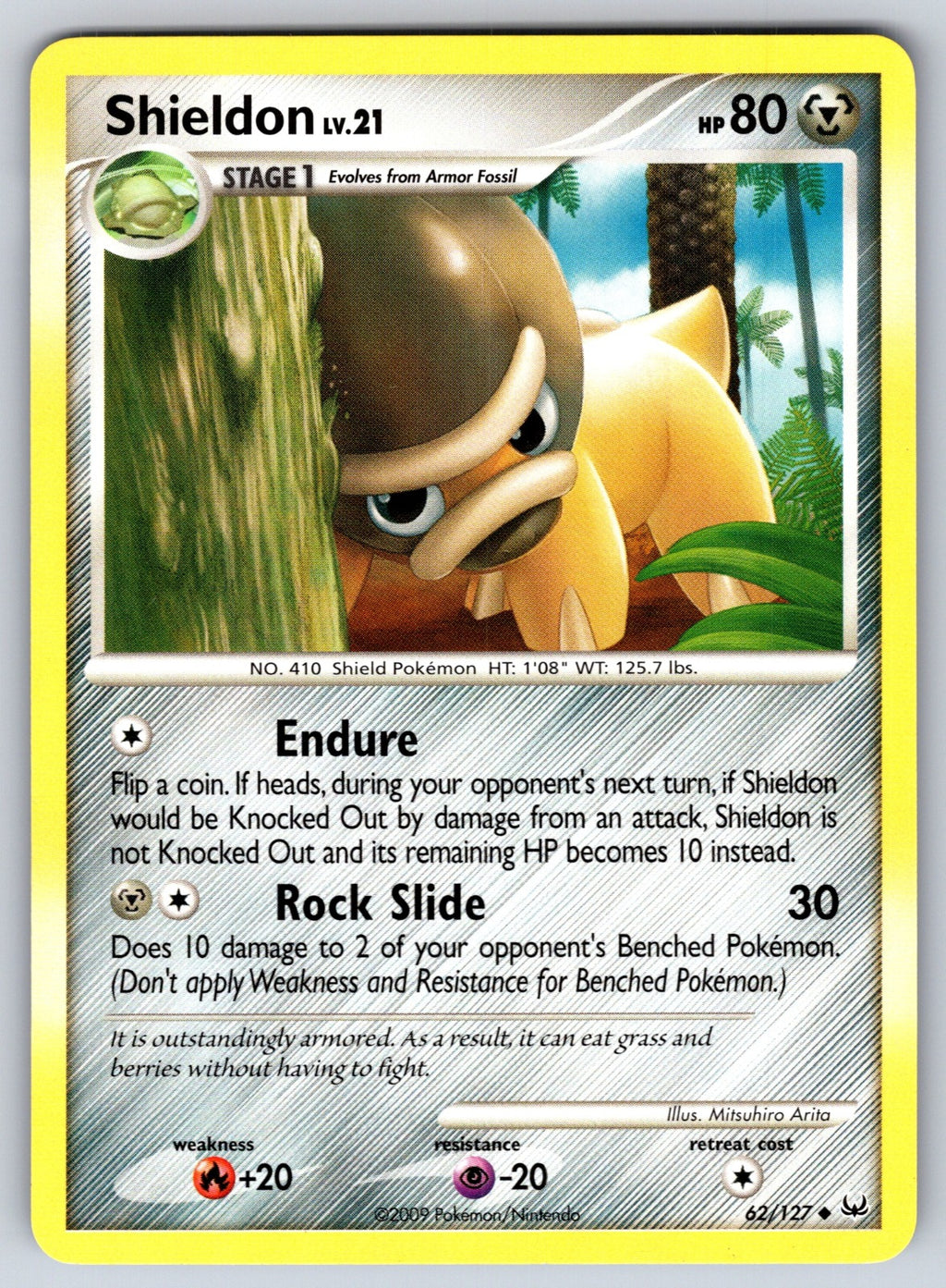 Shieldon Uncommon Platinum 62/127 LP 2009