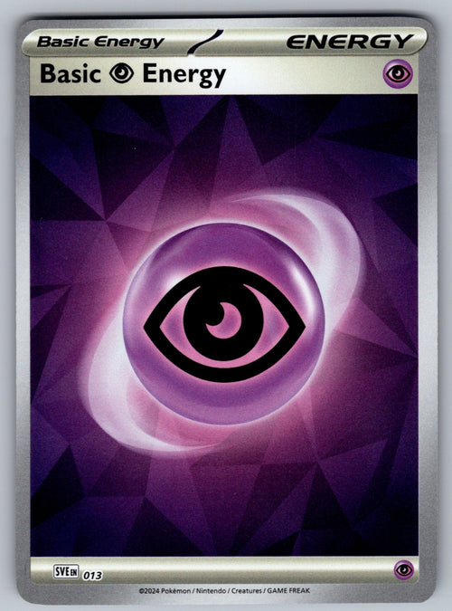 Basic Psychic Energy - Holo Common SVE: Scarlet & Violet Energies 013 NM 2023