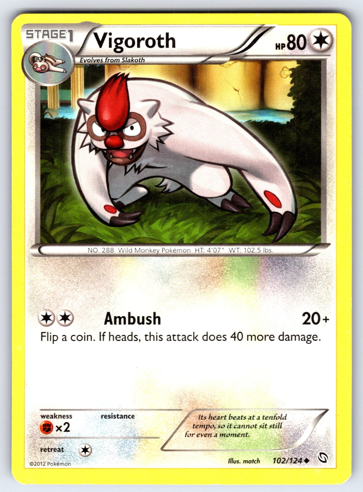 Vigoroth Uncommon SV02: Paldea Evolved 161/193 LP 2023