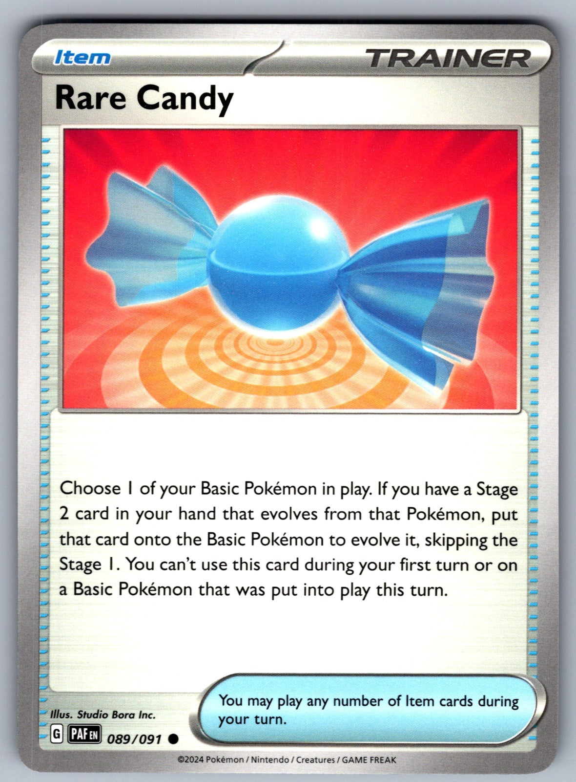 Rare Candy Common SV: Paldean Fates 089/091 NM 2024