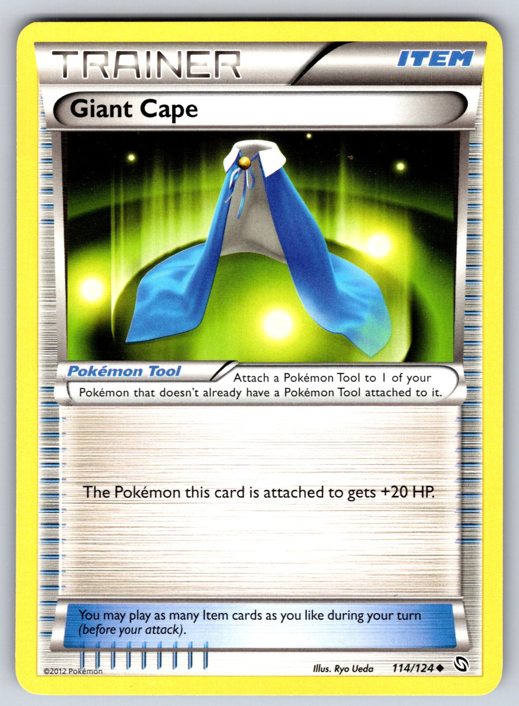 Giant Cape Uncommon Dragons Exalted 114/124 LP 2012