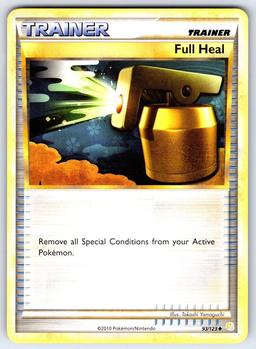 Full Heal Uncommon HeartGold SoulSilver 93/123 LP 2010