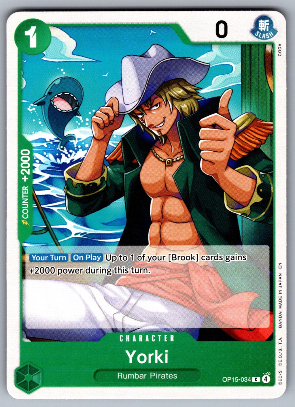 Yorki C Adventure on Kami's Island OP15-034 NM 2026