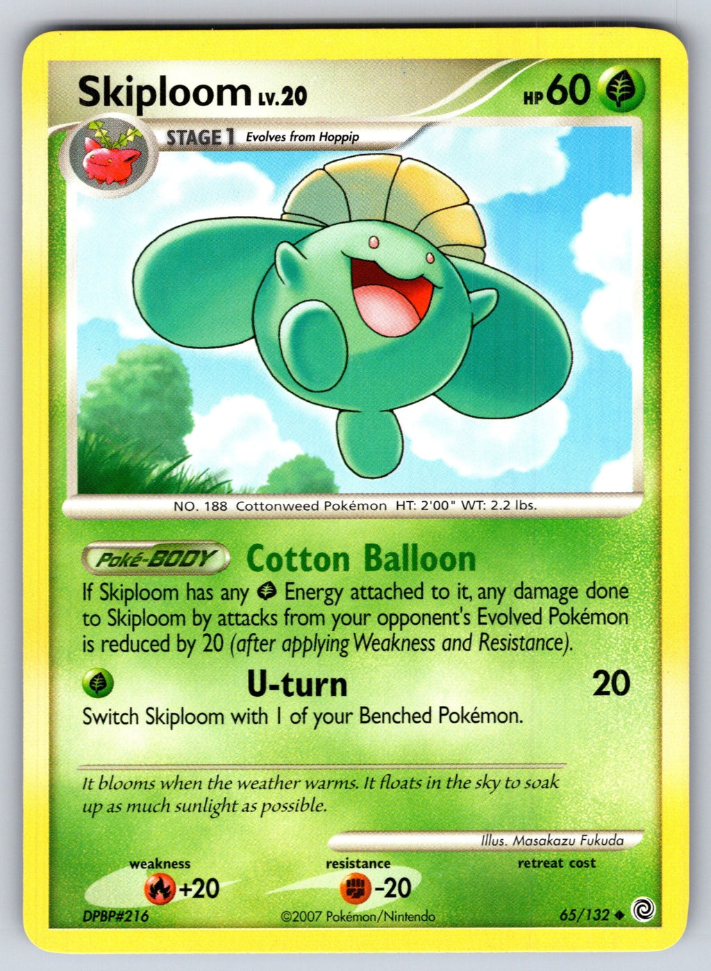 Skiploom Uncommon Secret Wonders 65/132 LP 2007