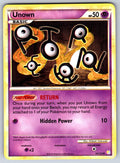 Unown (54) Uncommon HeartGold SoulSilver 54/123 LP 2010