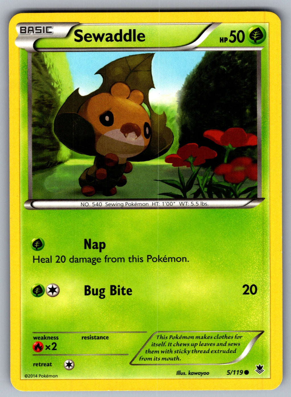 Sewaddle Common XY - Phantom Forces 5/119 LP 2014