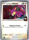 Team Rocket's Rattata Common SV10: Destined Rivals 147/182 NM 2025