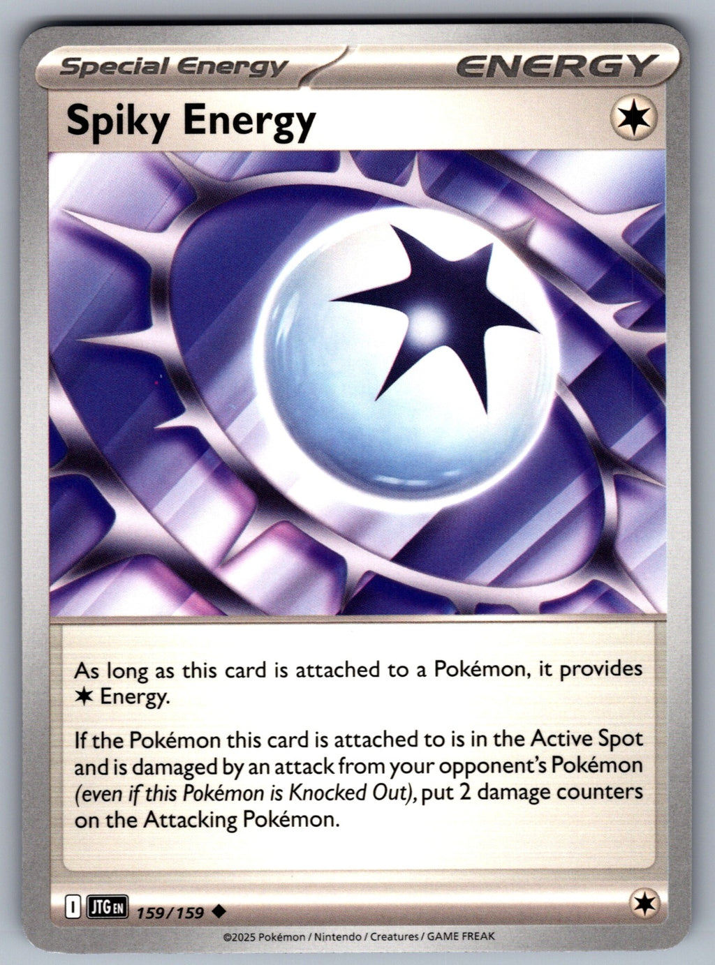 Spiky Energy Uncommon SV09: Journey Together 159/159 NM 2025