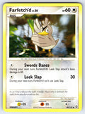 Farfetch'd Uncommon Secret Wonders 49/132 LP 2007