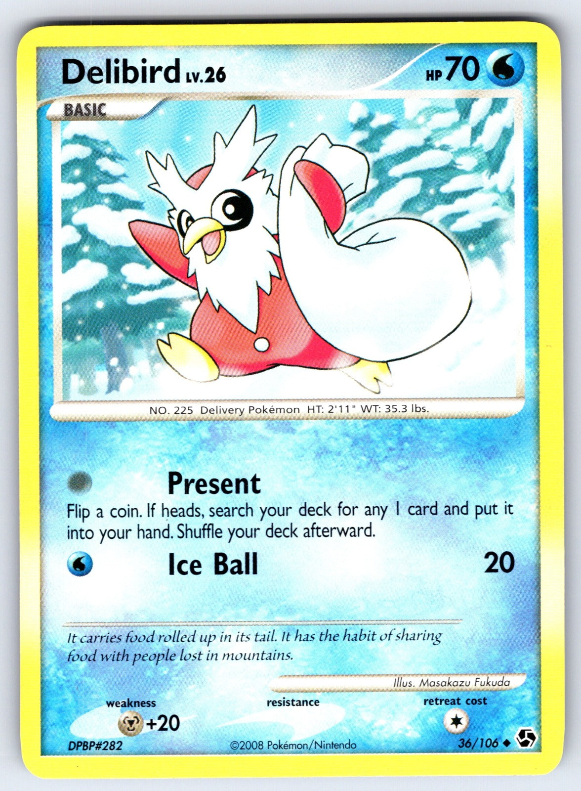 Delibird Uncommon Great Encounters 36/106 LP 2008