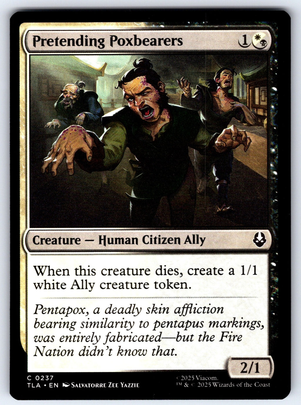 Pretending Poxbearers C Avatar: The Last Airbender 237 NM 2025