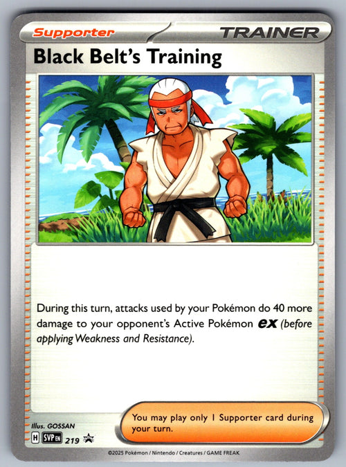 Black Belt's Training Promo SV: Scarlet & Violet Promo Cards 219 NM 2023