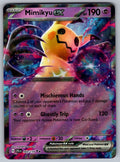 Mimikyu ex Holo Double Rare SV09: Journey Together 069/159 NM 2025