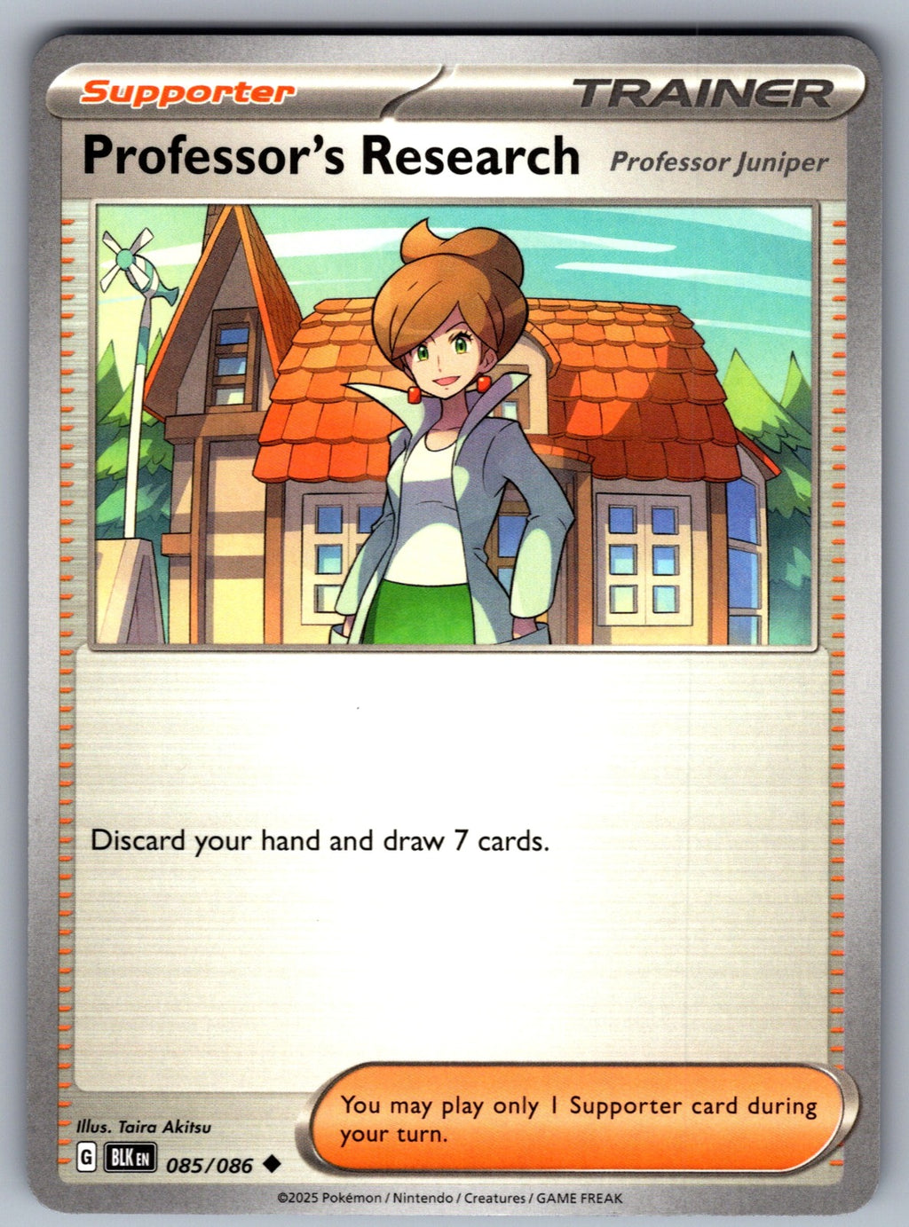 Professor's Research Uncommon SV: Black Bolt 085/086 NM 2025
