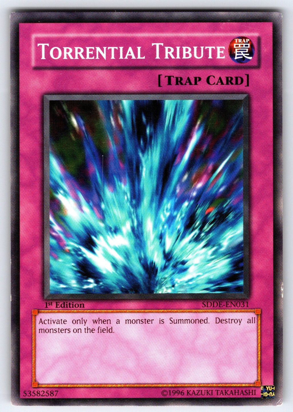Torrential Tribute Unlimited Common Structure Deck: Zombie Madness SD2-EN025 LP 