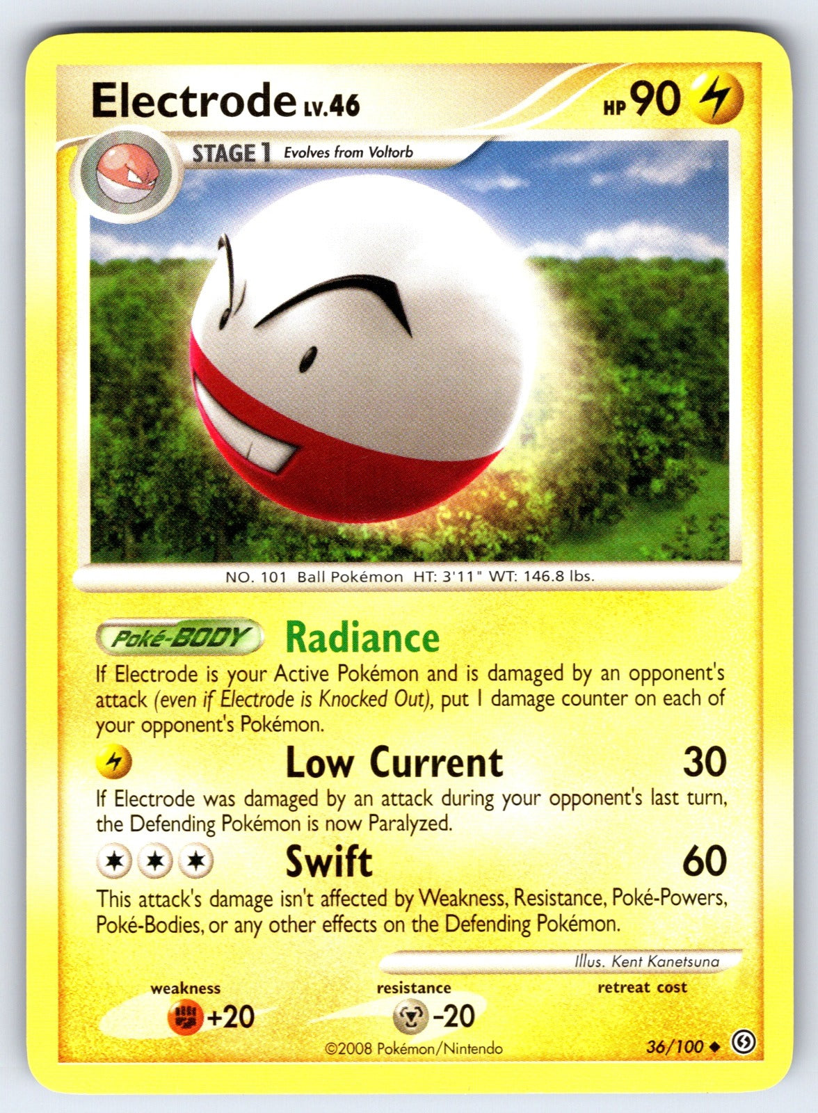 Electrode (36) Uncommon Stormfront 36/100 LP 2008