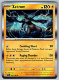 Zekrom Holo Rare SV04: Paradox Rift 066/182 NM 2023