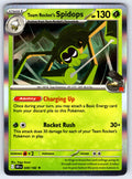 Team Rocket's Spidops Holo Rare SV10: Destined Rivals 020/182 NM 2025