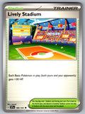 Lively Stadium Uncommon SV08: Surging Sparks 180/191 NM 2024