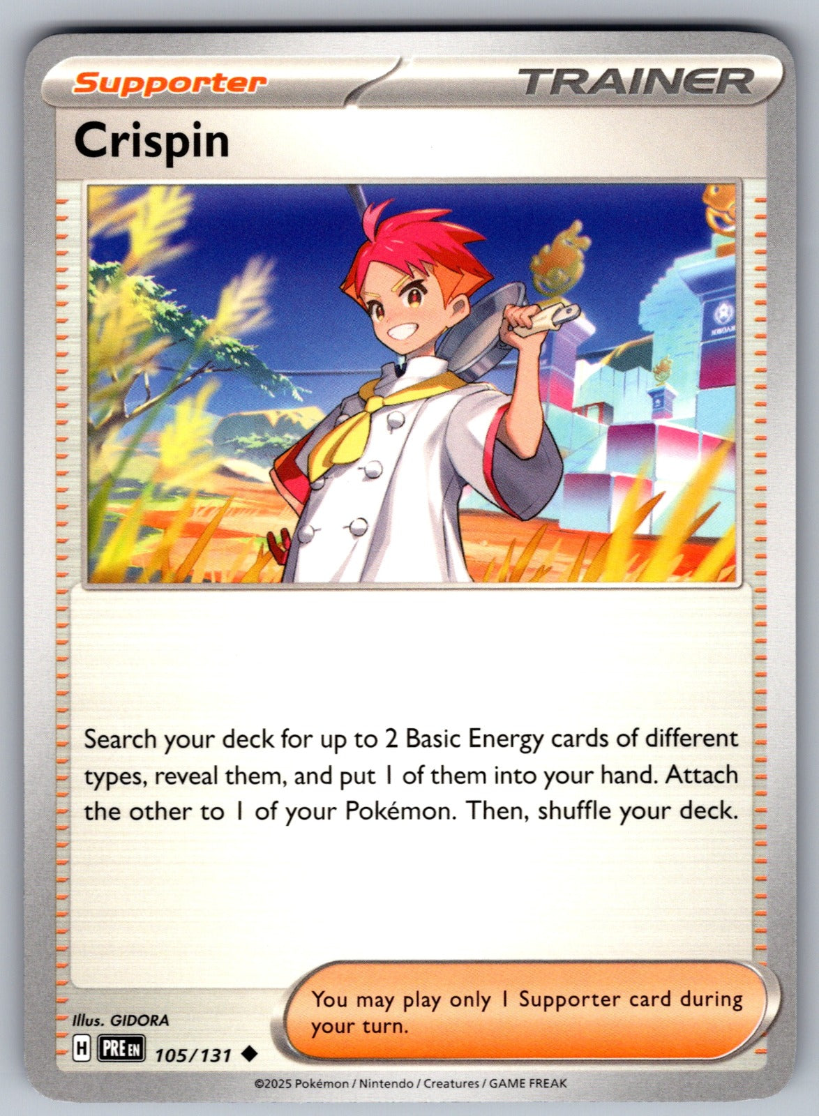 Crispin Uncommon SV: Prismatic Evolutions 105/131 NM 2025