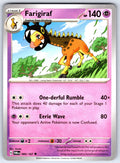 Farigiraf Uncommon SV06: Twilight Masquerade 084/167 NM 2024