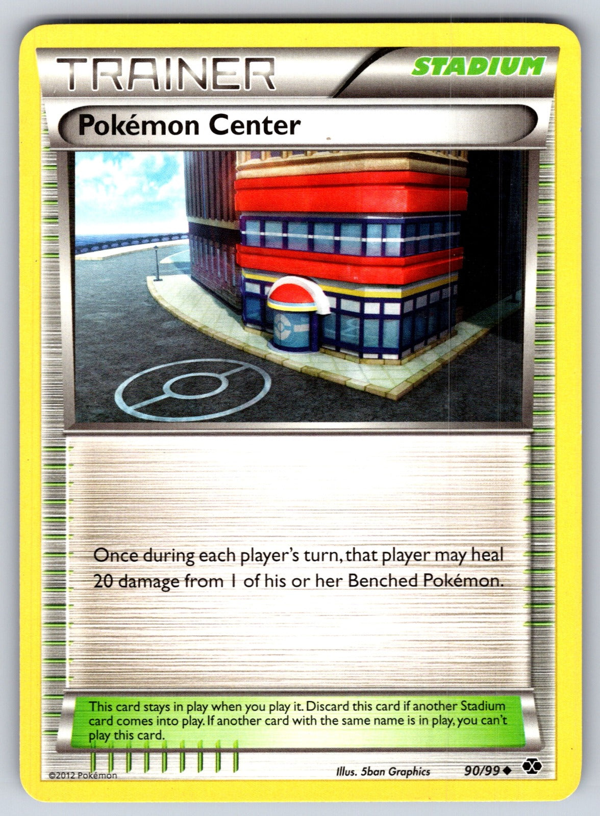 Pokemon Center Uncommon Next Destinies 90/99 LP 2012