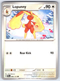 Lopunny Common SV: Prismatic Evolutions 084/131 NM 2025