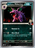 Team Rocket's Nidorino Common SV10: Destined Rivals 118/182 NM 2025