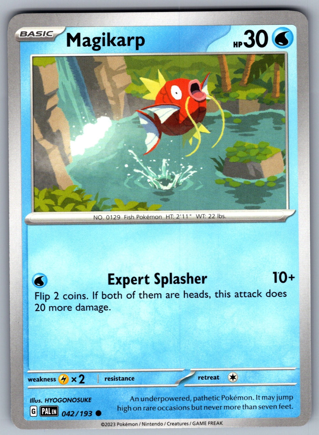 Magikarp Common SV02: Paldea Evolved 042/193 NM 2023