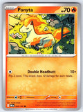 Ponyta Common SV10: Destined Rivals 029/182 NM 2025