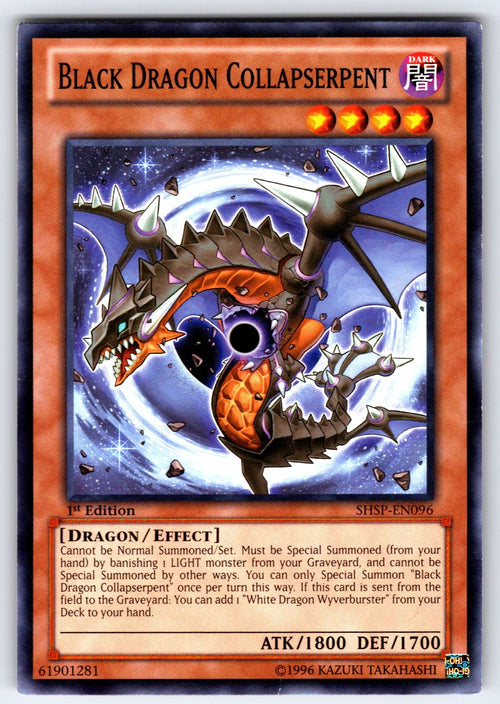 Black Dragon Collapserpent 1st Edition Common Structure Deck: Albaz Strike SDAZ-