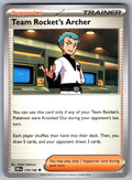 Team Rocket's Archer Uncommon SV10: Destined Rivals 170/182 NM 2025
