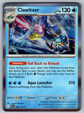 Clawitzer Holo Rare ME01: Mega Evolution 038/132 NM 2025