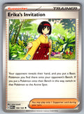 Erika's Invitation Uncommon SV: Scarlet & Violet 151 160/165 NM 2023