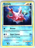Corsola Uncommon HeartGold SoulSilver 37/123 LP 2010